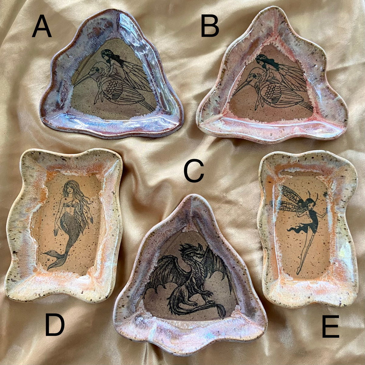 Mini Fantasy Ring Dishes