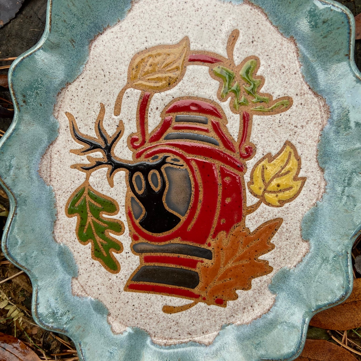 QBP x Bright Blue Tattoo Collab Trinket Dish