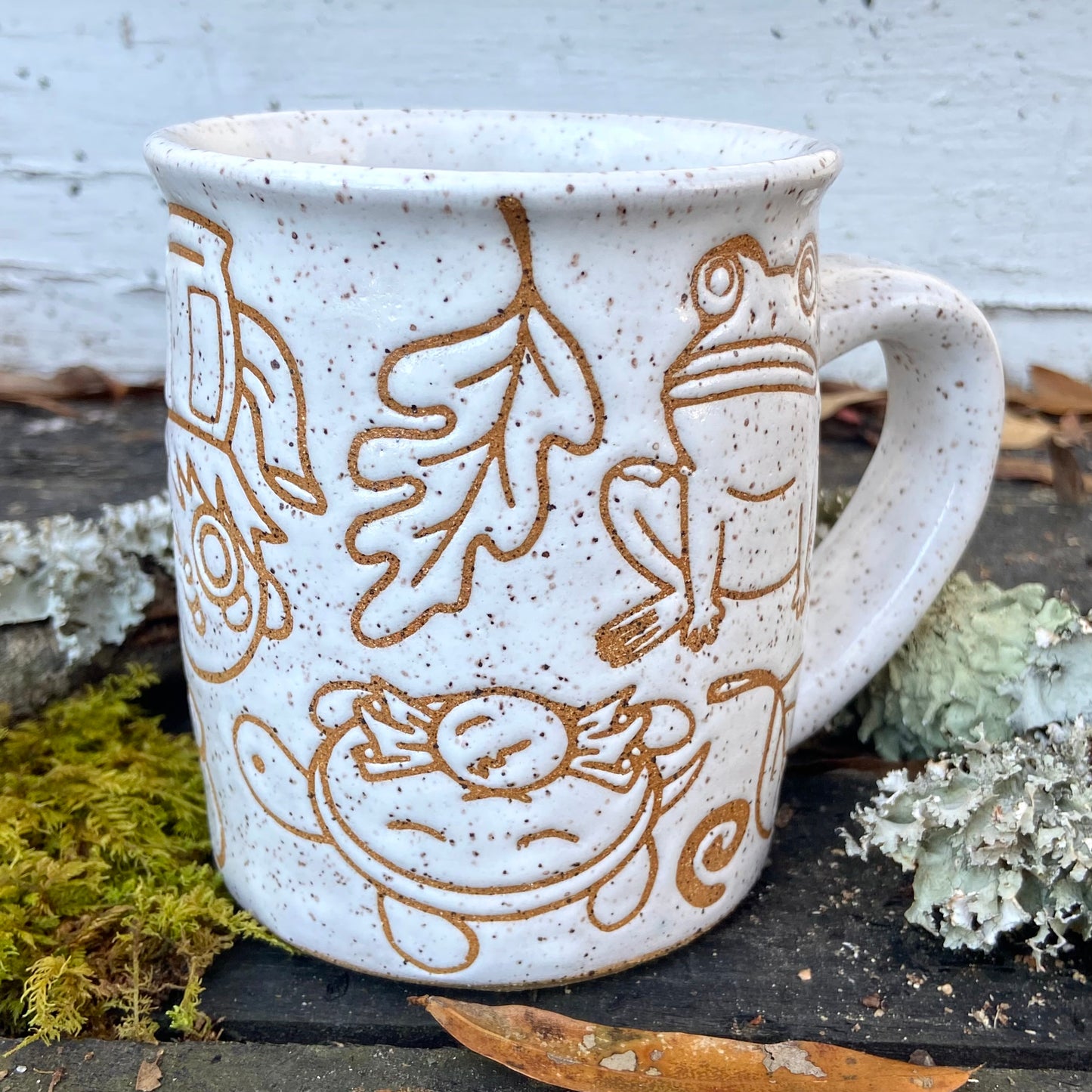 QBP x Bright Blue Tattoo Collab Mug
