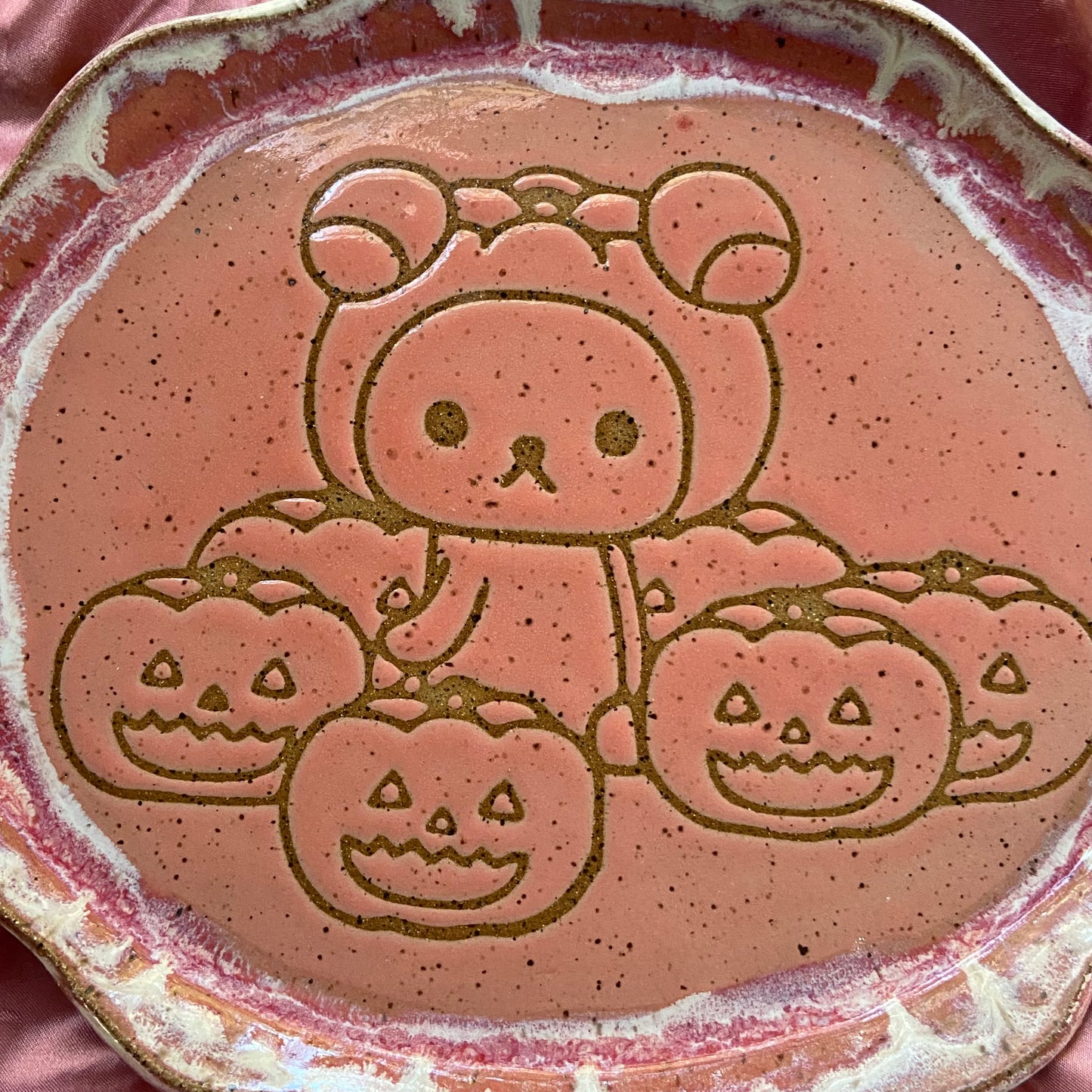 Large Kawaii Bear Trinket Dish