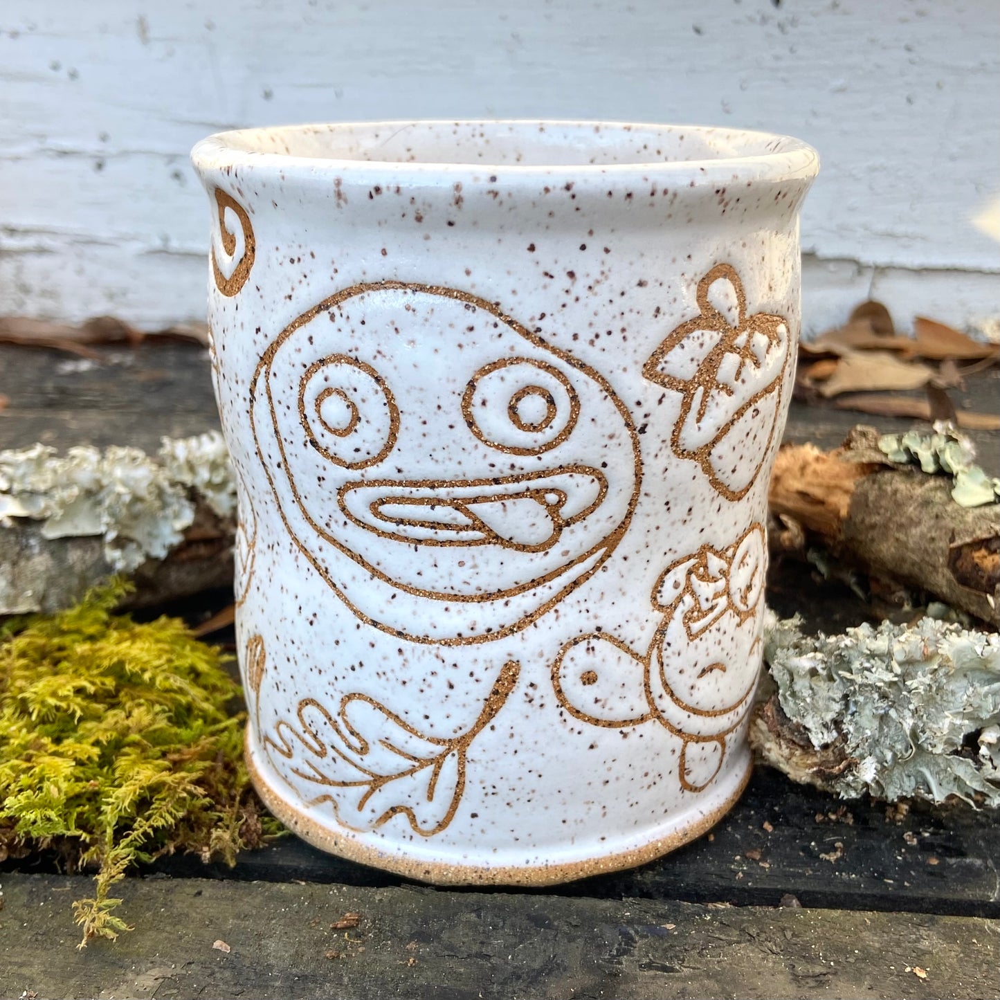 QBP x Bright Blue Tattoo Collab Mug