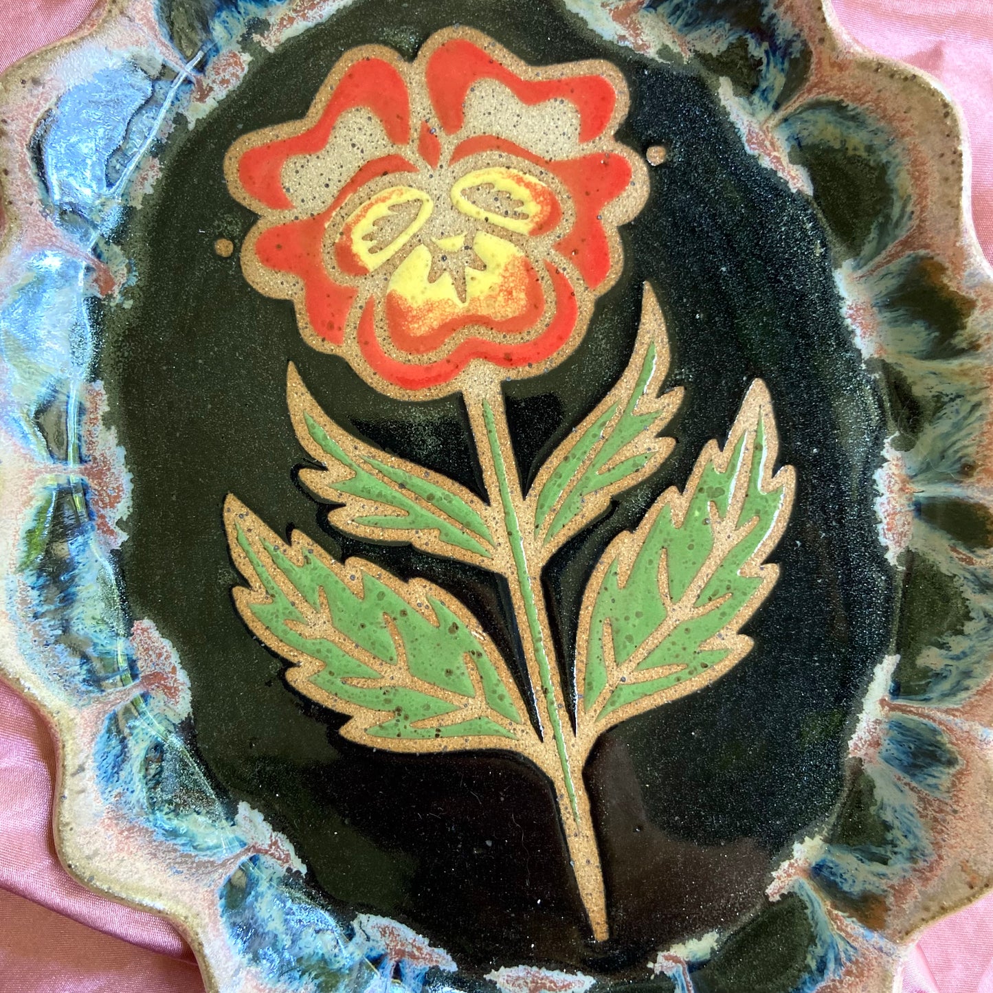 QBP x Hales Tattoos Collab | Pansy Trinket Dish
