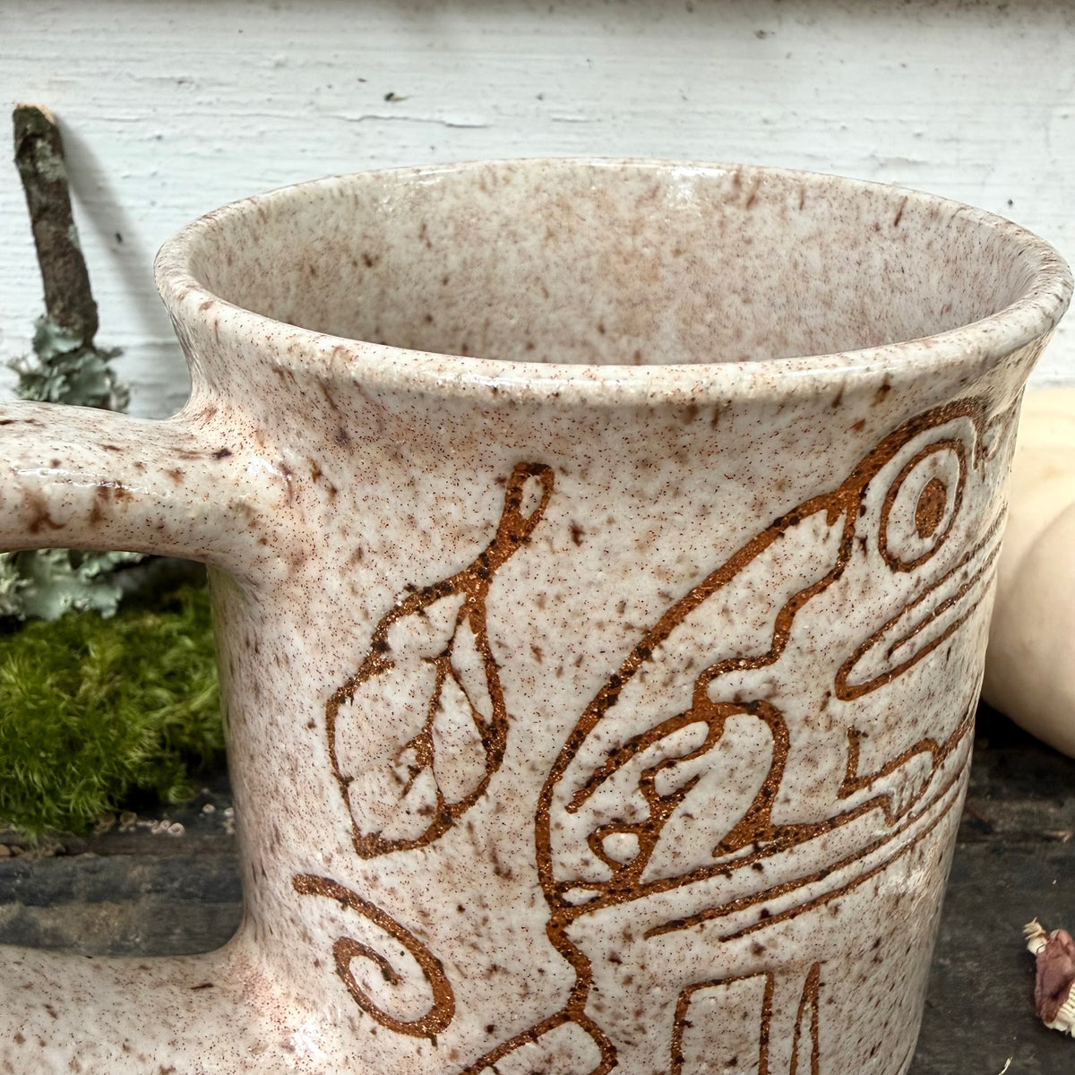 QBP x Bright Blue Tattoo Collab | Frog Mug